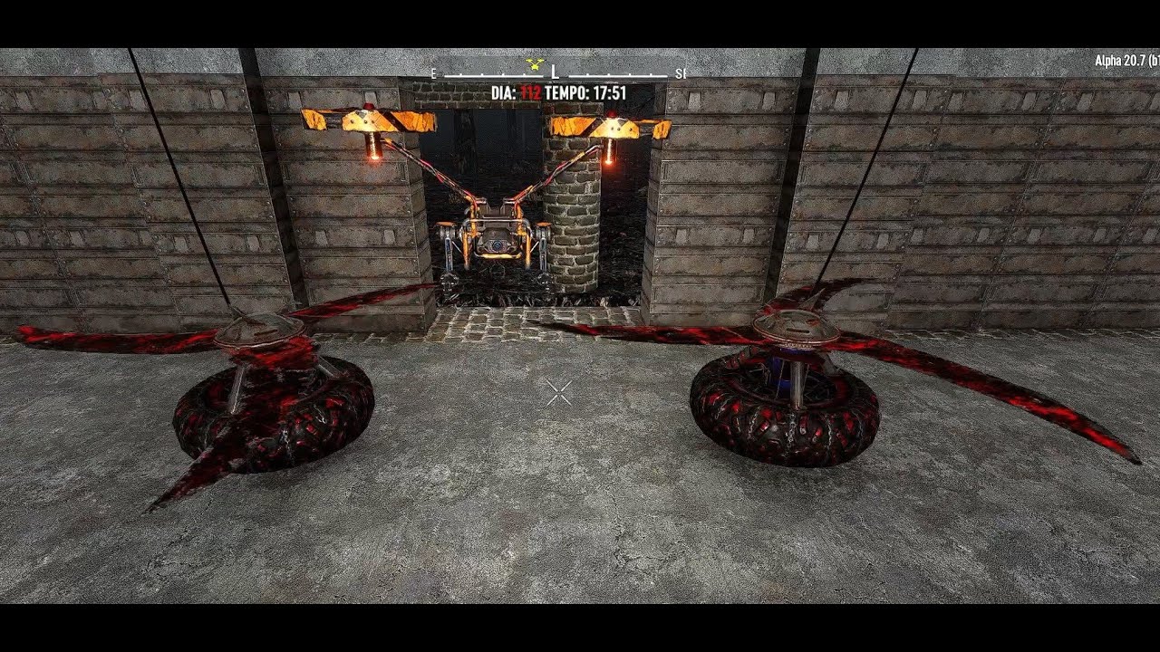 7 days to die armadilhas excelentes e a lua de sangue fail youtube