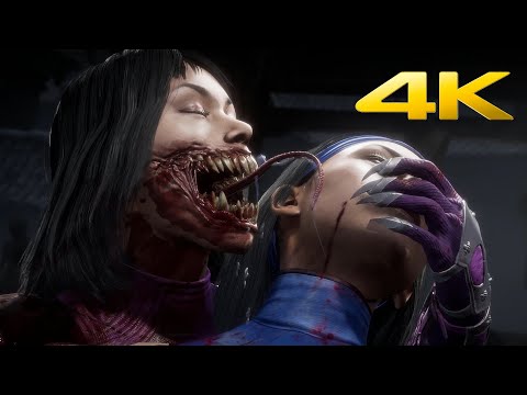 Mortal Kombat 11 - Mileena All Fatalities, 4 Brutalities & Fatal Blow (4K 60FPS)