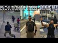 Evolution of Street Criminals in GTA Games(GTA 3, GTA Vice City, GTA San Andreas,GTA 4,GTA 5)