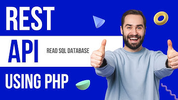 How to Create RESTful API in PHP || Read SQL Database