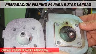 VESPINO F9 PREPARADO PARA RUTAS