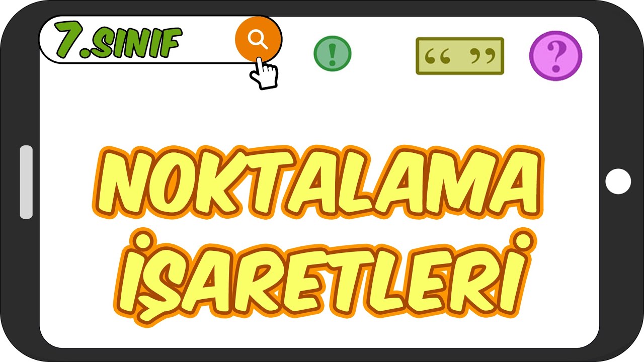 Noktalama İşaretleri / En Kolay Konu Anlatımı 📙 7.Sınıf Türkçe 