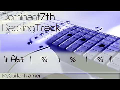 Ab7 Backing Track (G#7)