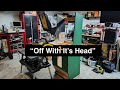 Cutting the Arcade top off!@GarageZombie