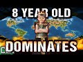 8 Year Old Dominates Earth