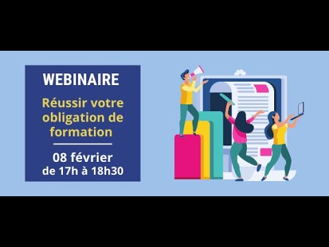 Webinaire : réussir votre obligation de formation