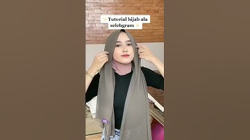 Thumbnail of TUTORIAL PASHMINA ALA SELEBGRAM #hijabtrend #hijabsimple #hijaberscantik #hijabers