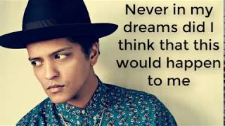 Rest of my life-  Bruno Mars with lyrics