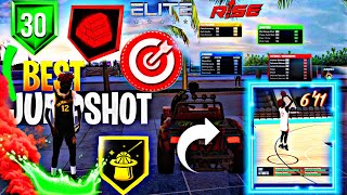 NBA 2K24 BEST JUMPSHOT FOR TALL GUARDS AND CENTERS #nba2k24