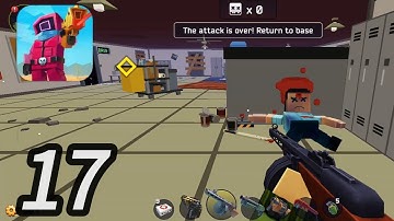 Hunter zombie part 17 || gameplay walkthrough - pixel combat (android)