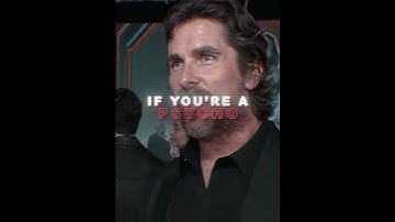 Thumbnail of Patrick Bateman Edit (If youre a psycho) SHADOW LADY x METAMORPHOSIS #viral #sigma #christianbale