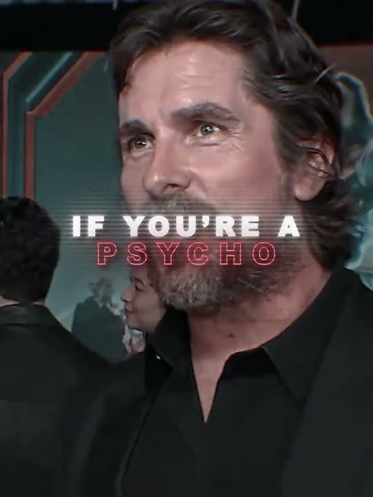 Patrick Bateman Edit (If youre a psycho) SHADOW LADY x METAMORPHOSIS #viral #sigma #christianbale