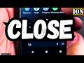 Android How to Close All Apps