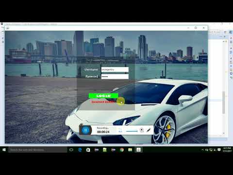 Coolest Login Page in Java using MYSQL security