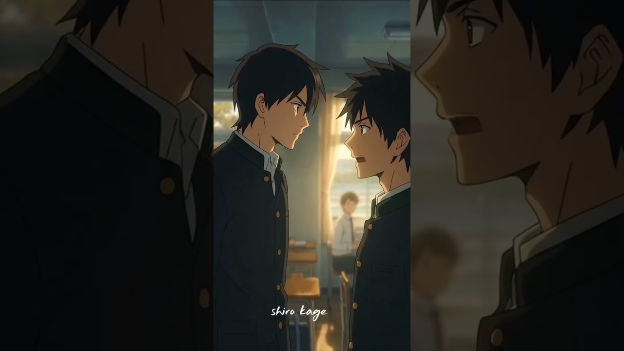 What secret is ShiroKagehiding? 👀🔥 Watch till the end! #AnimeShorts#Akira#ShiroKage#AnimeSeries