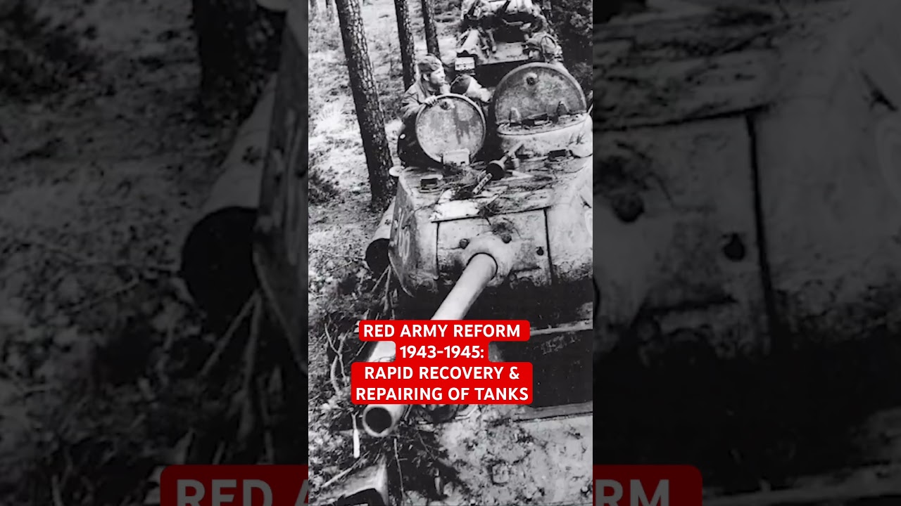 Быстрый ремонт танков Советской Красной Армии на Восточном фронте во Второй мировой войне 