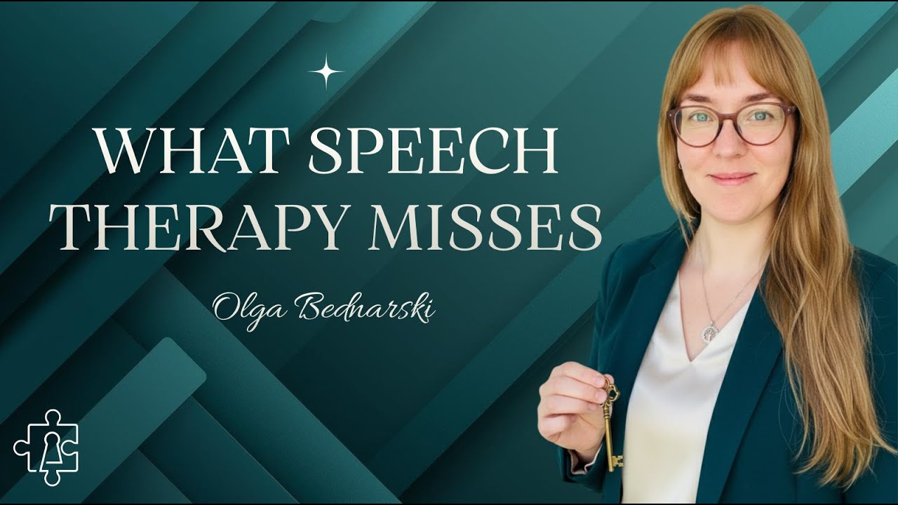 Почему логопедическая терапия упускает из виду истинную причину заикания | Ольга Беднарски