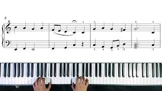 A Mighty Fortress is Out God - Intermediate Piano Arrangement No. 1 - Performed by Israel Alamilla