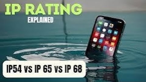 IP Ratings Explained - IP54 Vs IP67 Vs IP68 Etc?🔥🔥🔥