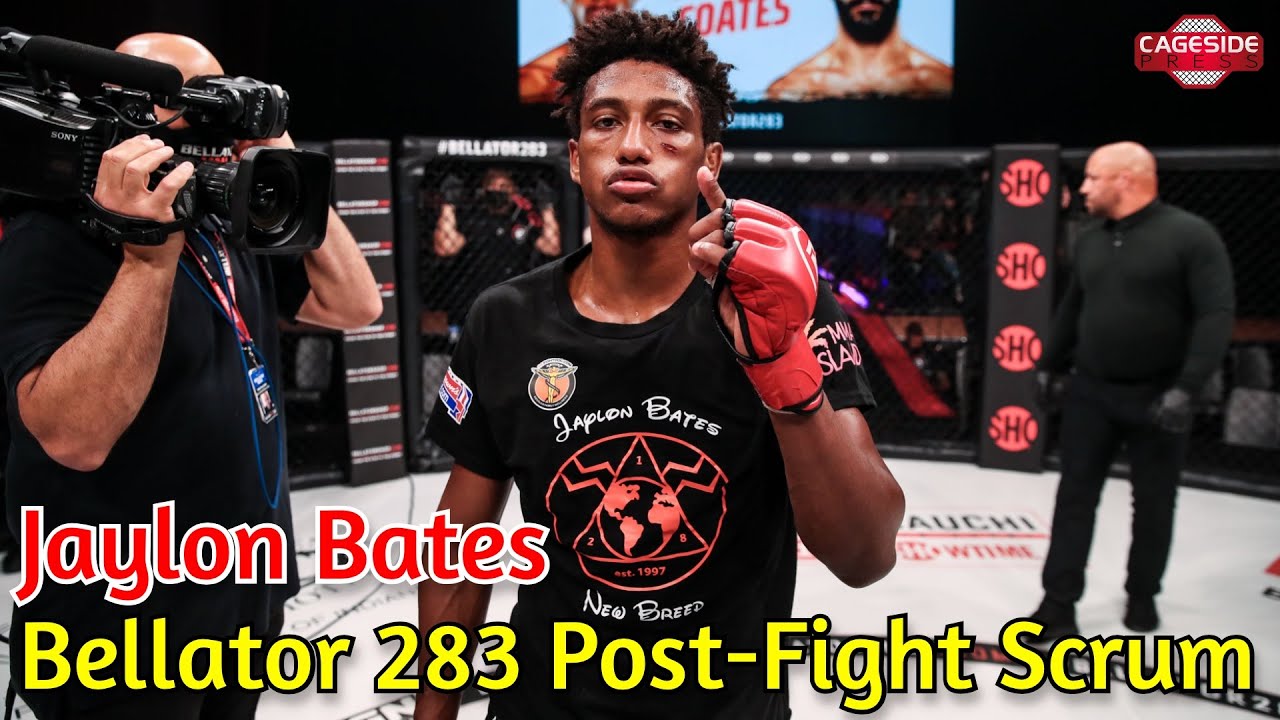 Bellator 283: Jaylon Bates says he only trained for two weeks ahead of latest fight