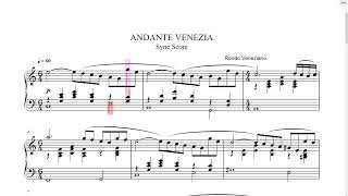 Andante Veneziano(sync score)