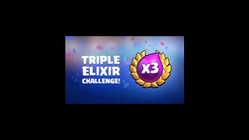 Clash Royale: Triple Elixir Challenge!