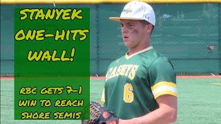 Red Bank Catholic 7 Wall 1 | SCT Quarterfinals | Alex Stanyek 1-hitter, 8 K's
