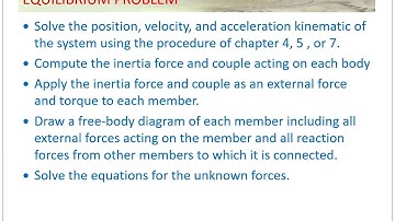Week12_03_Chapter 15 Dynamic Force Analysis Using Free-Body Diagrams