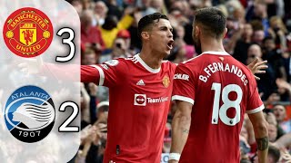Manchester United 3-2 Atalanta Champions League 2021 Match Highlights