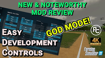 Easy Development Controls | Mod Review | Farming Simulator 22