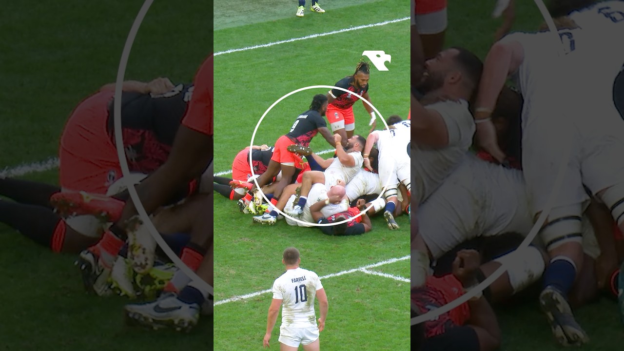Who’s in the wrong here 🤔 #rugby