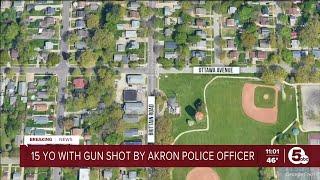 Akron officer shoots, injures teen after 911 call reporting he was pointing gun