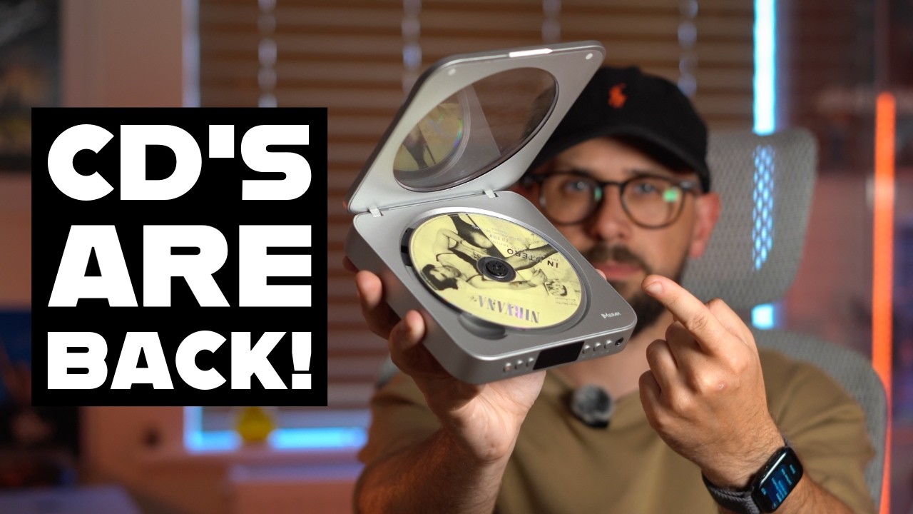 This CD Player Made Me Buy CD's Again! - Fosi Merak Review - YouTube