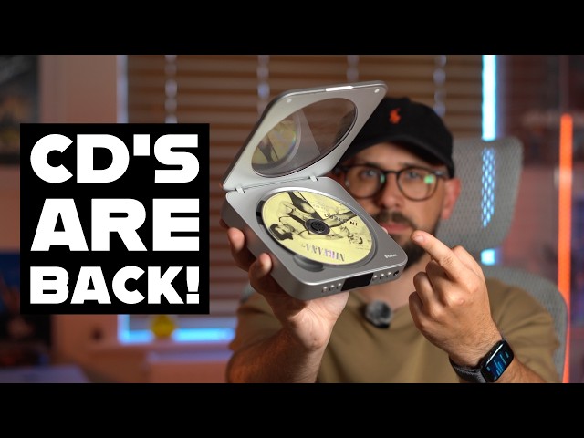 This CD Player Made Me Buy CD's Again! - Fosi Merak Review - YouTube