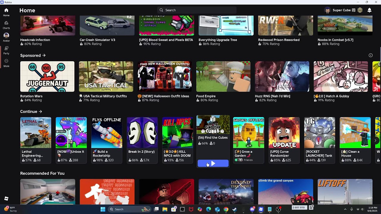 Streaming something - YouTube