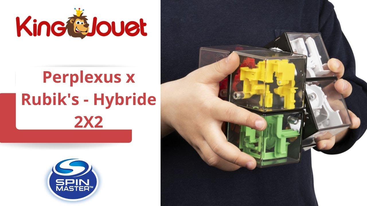 Perplexus x Rubik's - Hybride 2X2 Spin Master : King Jouet, Jeux de  réflexion Spin Master - Jeux de société