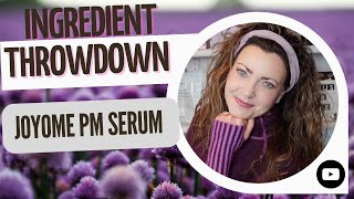 PLEXUS JOYOME PM SERUM Ingredient Throwdown. #guthealthisabigbigdeal.