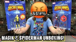 Magik & Spider-Man Alien Costume Marvel Secret Wars Unboxing& Review!