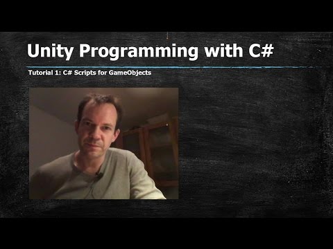 Unity C# Beginner Tutorial : Scripts for GameObject