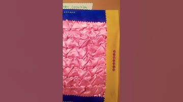 how to make heart shape smocking