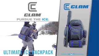 Ice Fishing Mobility Gets Better - the Ultimate Ice Backpack by Clam  Outdoors 