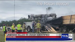 VIDEO: Utility worker identified, killed in crash while helping restore power in Sally aftermath