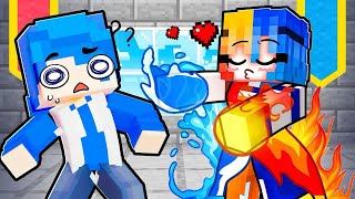 HUY NOOB HẸN HÒ CÔNG CHÚA NGUYÊN TỐ TRONG MINECRAFT 🔥💧