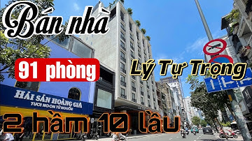 Bán nhà mặt tiền quận 1 đường Lý Tự Trọng ngang 2m dài 20m 2 hầm 10 lầu 