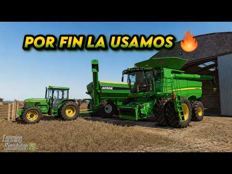 ¡PROBAMOS POR PRIMERA VEZ el nuevo equipo de cosecha! 🚜🌾 | FS25 RESHADE GAMEPLAY