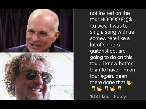 Sammy Hagar clarifies "NOOO F;()$(.g way" about David Lee Roth joining him on entire tour ..