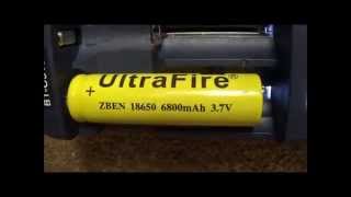 FAKE ULTRAFIRE 18650 LITHIUM BATTERIES -- 6800mAh - YouTube