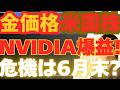 【5/22超速報】エヌビディア決算を超分析！金価格（ゴールド）と米国株はどうなる？インフレ6月末デッドライン説！