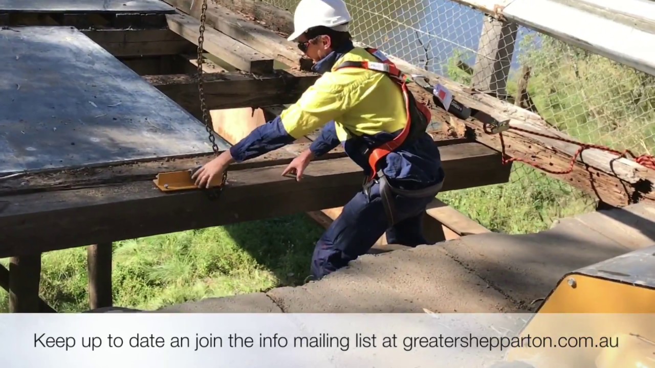 Toolamba Bridge temporary works started - Greater Shepparton