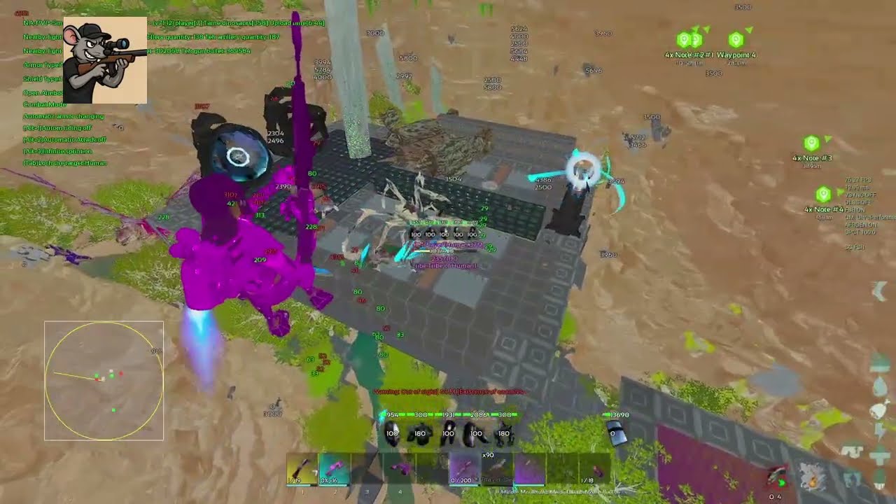 Saving my Oasis Cave from Meshers with GPT ark cheat